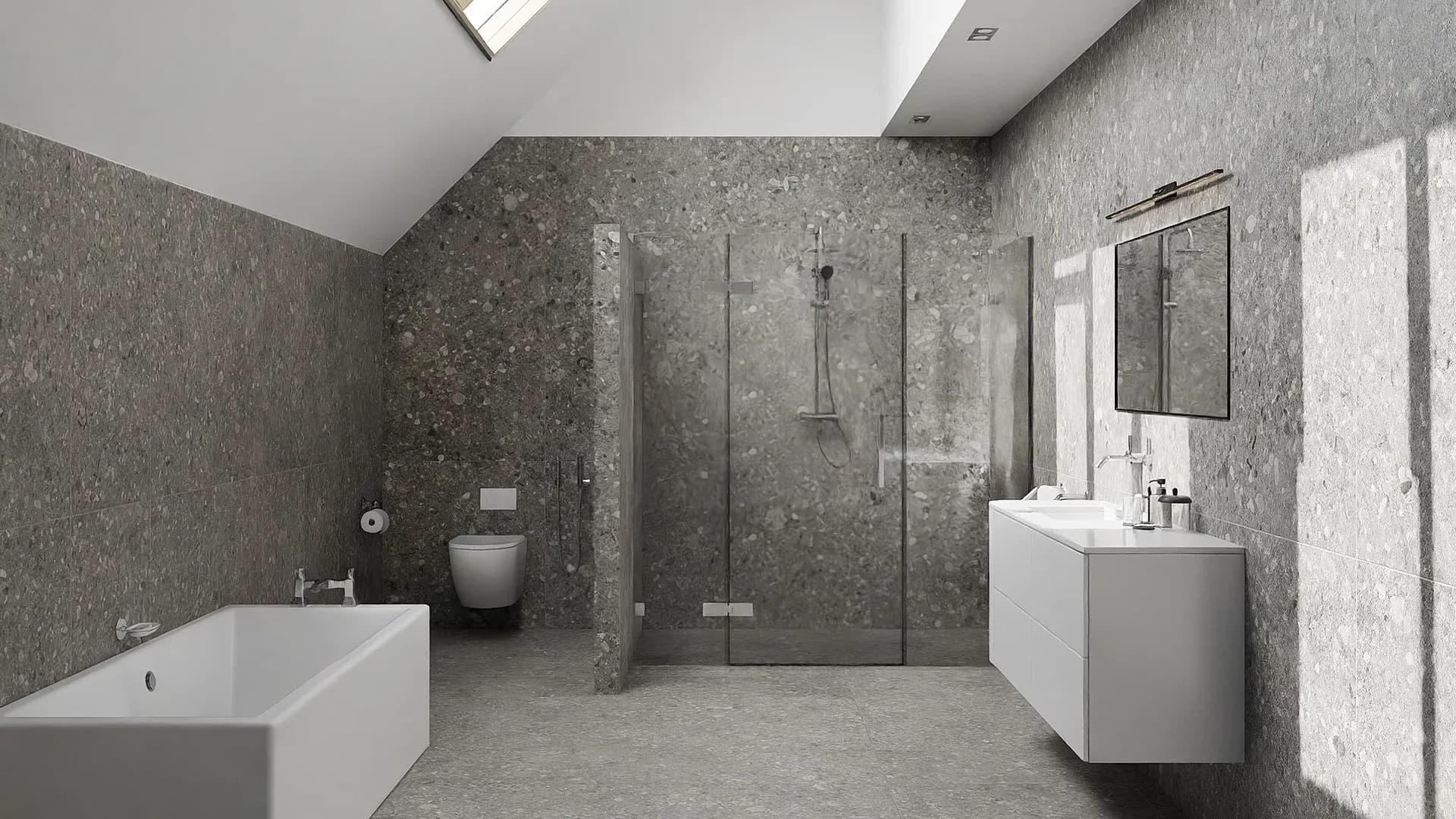 Luxury bathroom tiles by Bellos Bespoke Tiles