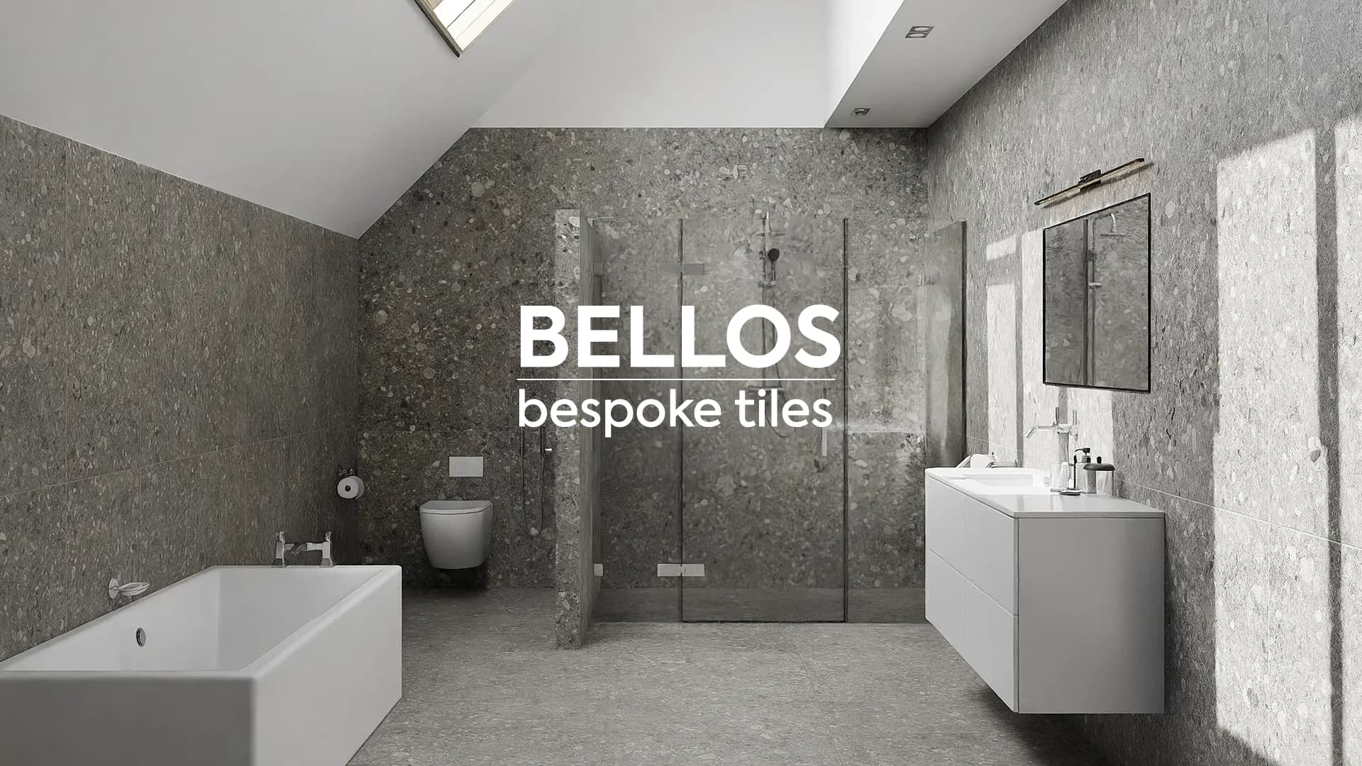 Luxury bathroom tiles by Bellos Bespoke Tiles