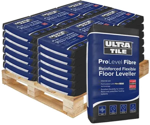 ProLevel Fibre Reinforced Flexible Deep Fill Self-leveller 3-75mm - 54 Bags