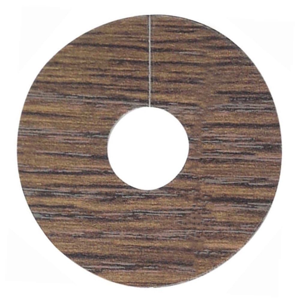 SPC Radiator Pipe Collar Walnut (Pack of 4)