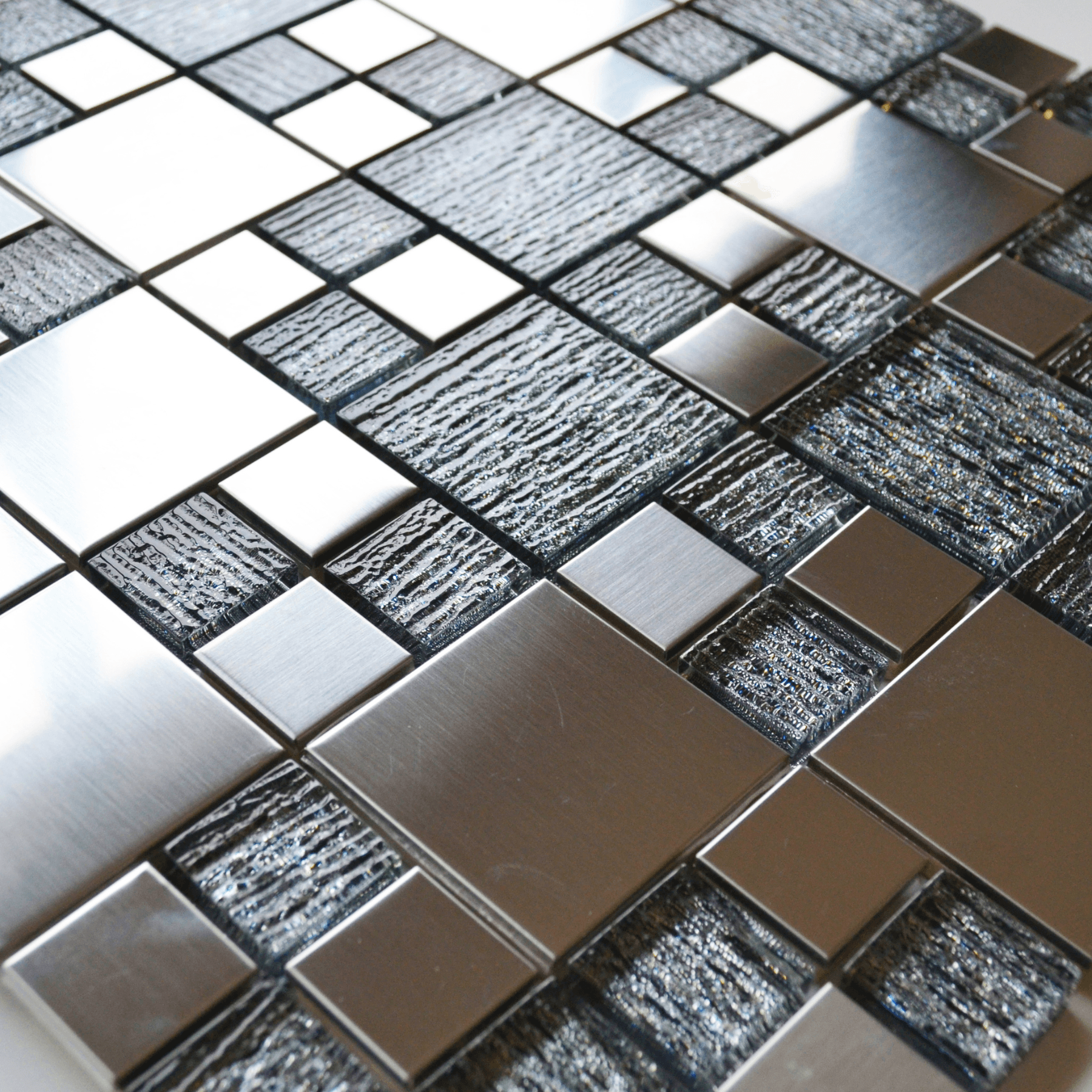 Gleam Glass Strato Modular Mosaic