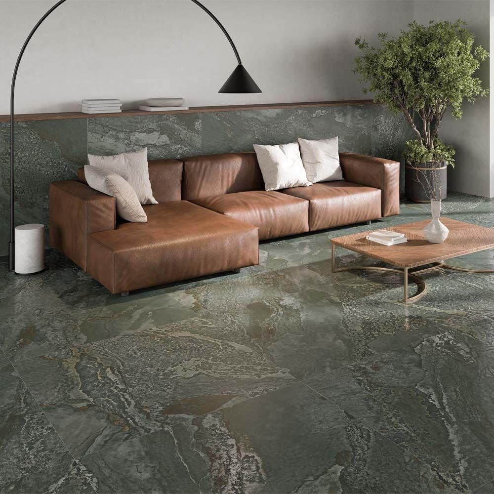 Planet Green Semi-Polished