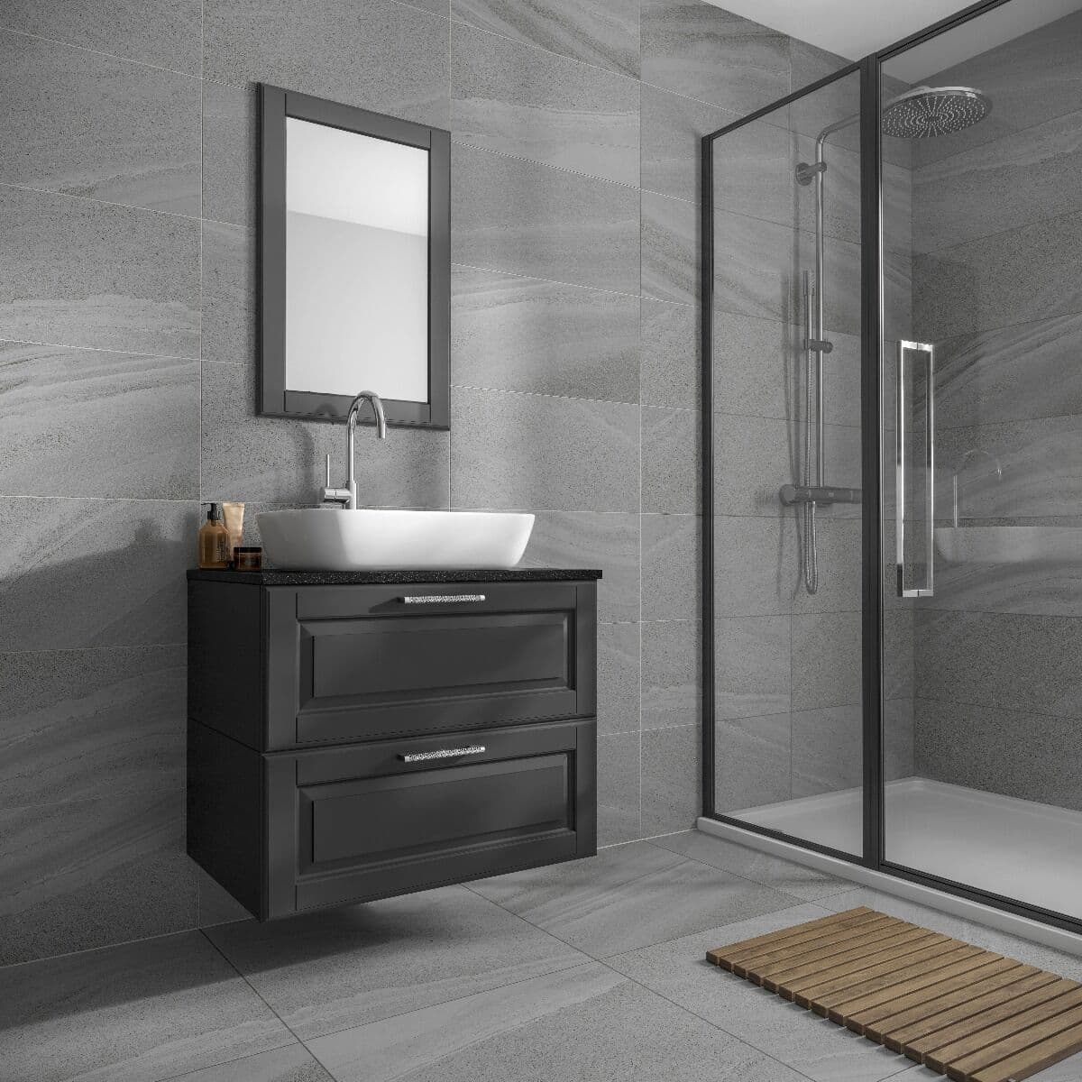 Anderley Dark Grey Matt