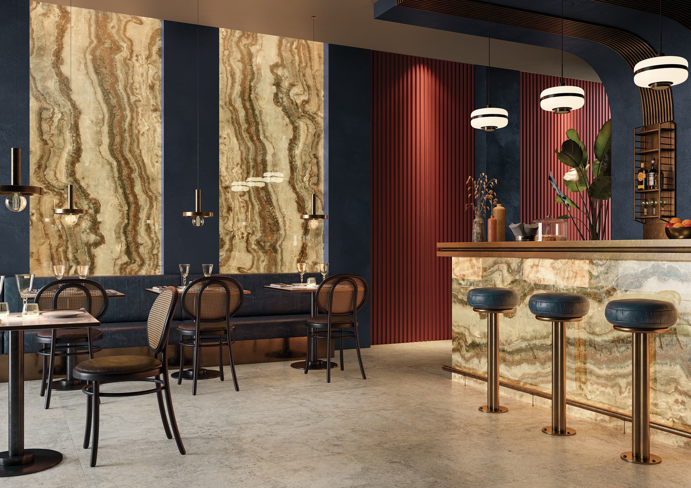 Luce - Onyx Arco Red