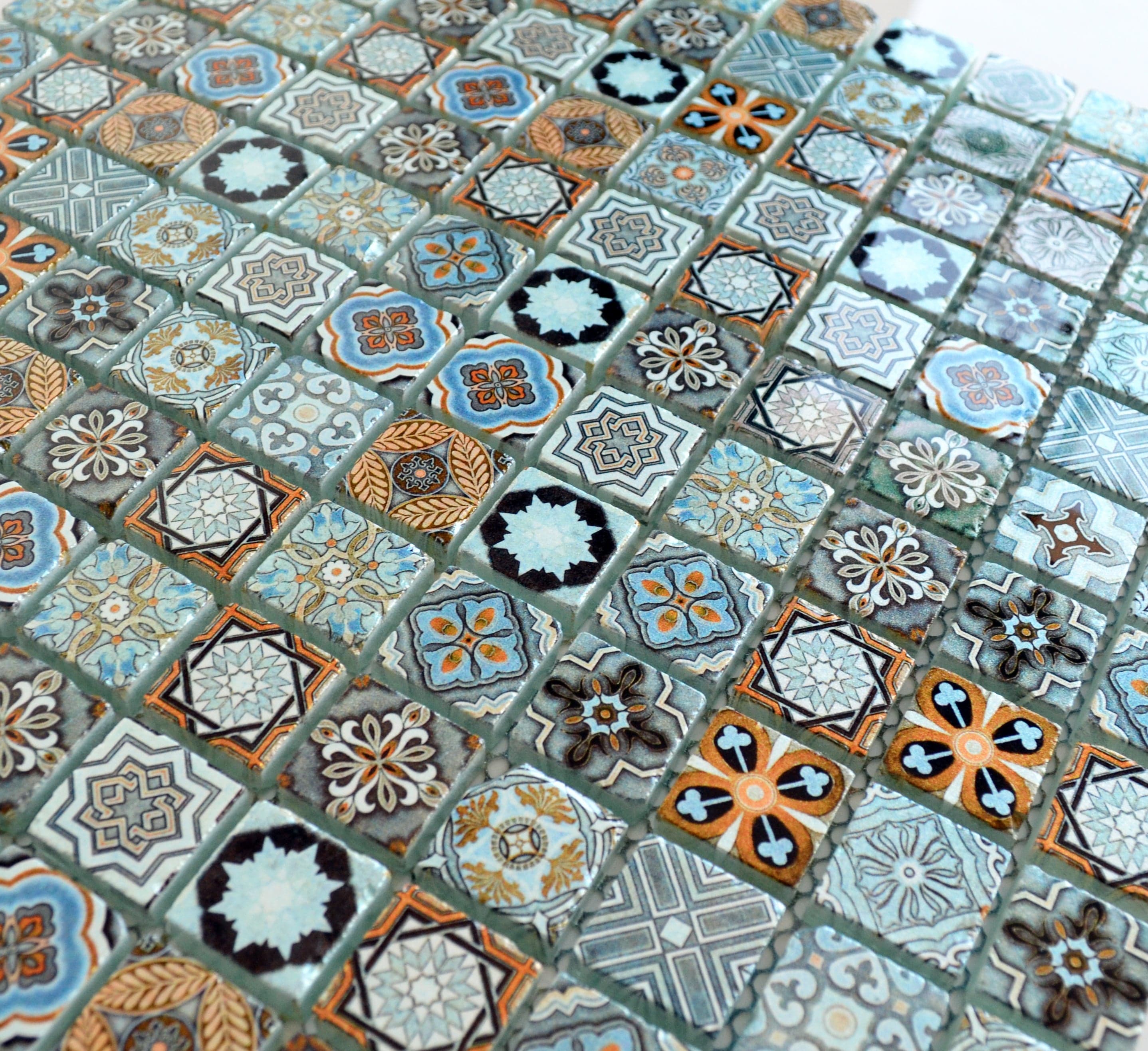 Vintage Mosaic Platinum