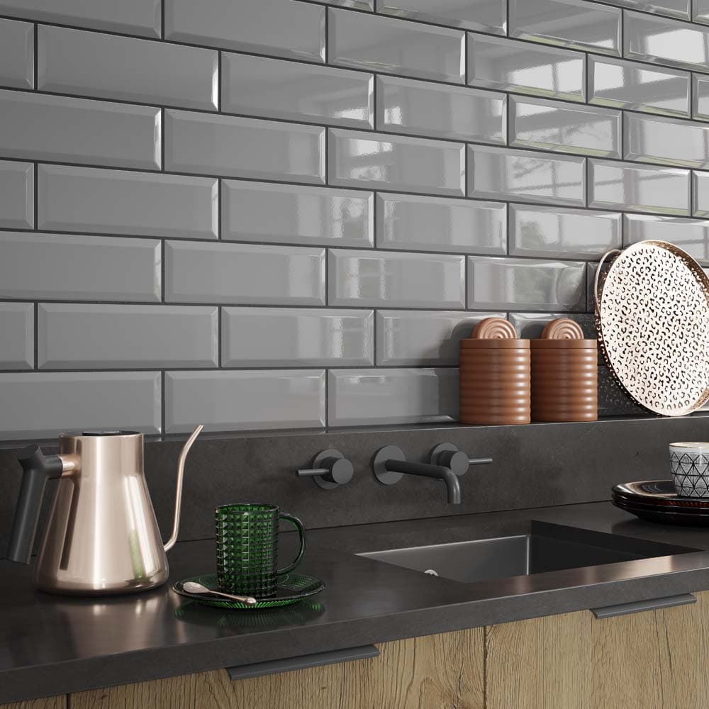 Metro Light Grey Gloss