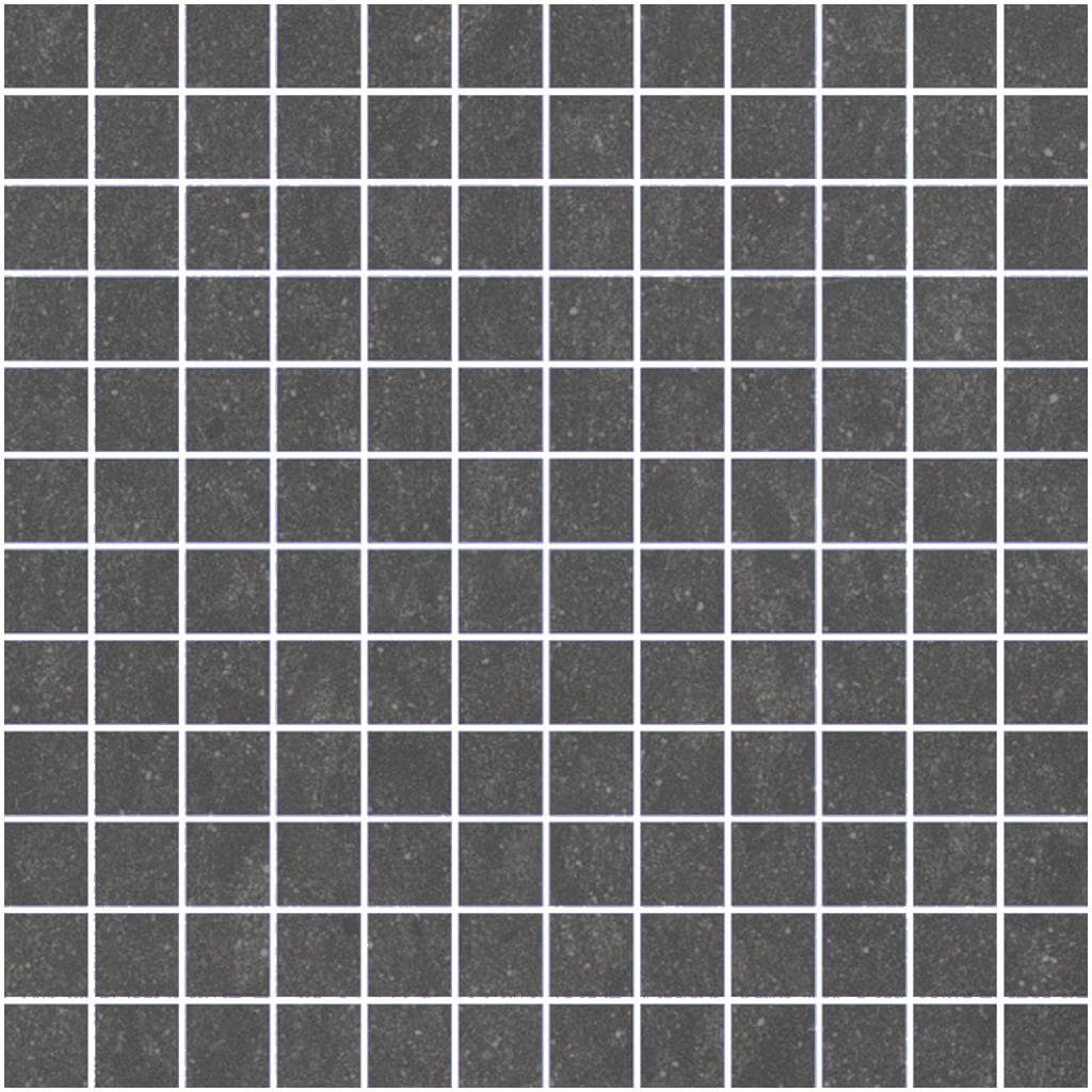 Lounge Dark Anthracite Unpolished 2.5cm Mosaic